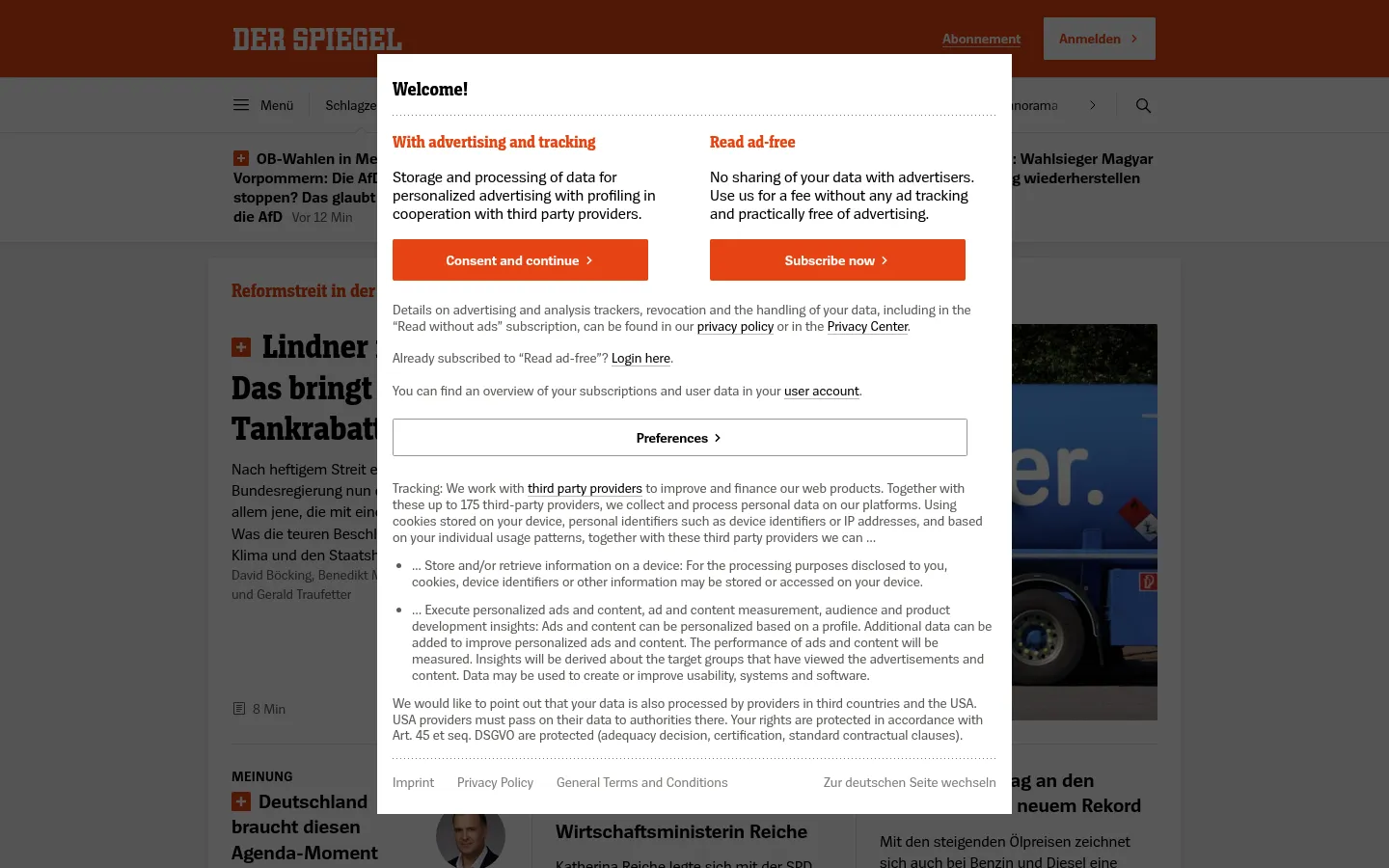 Screenshot https://spiegel.de/