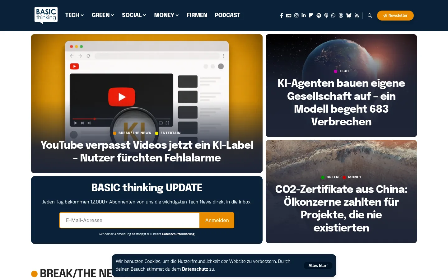 Screenshot https://basicthinking.de/