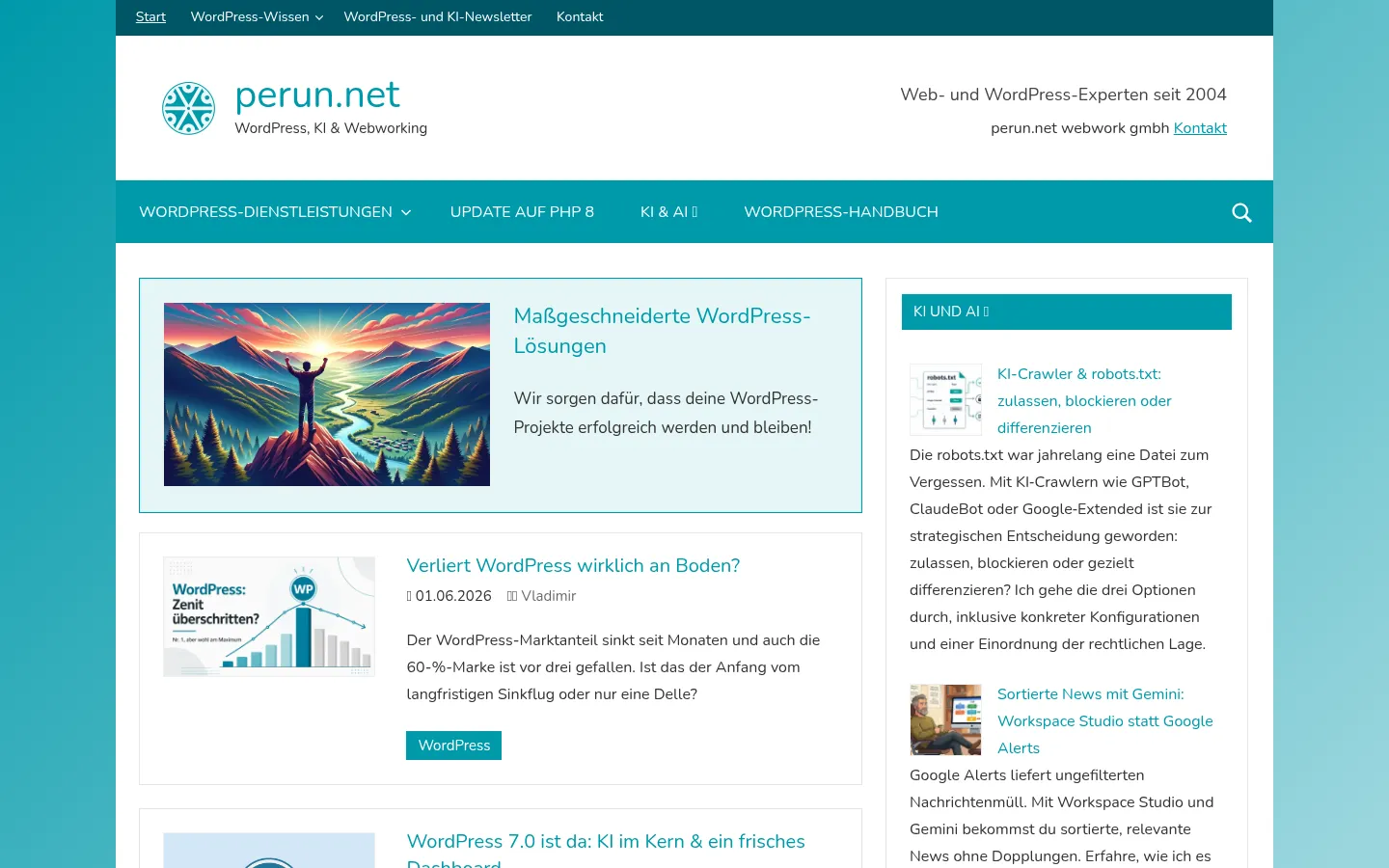 Screenshot https://perun.net/