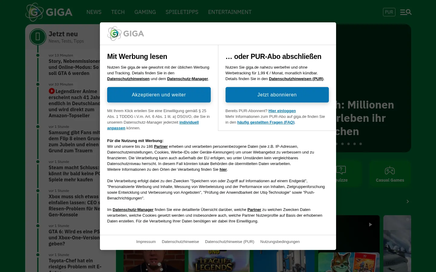 Screenshot https://giga.de/