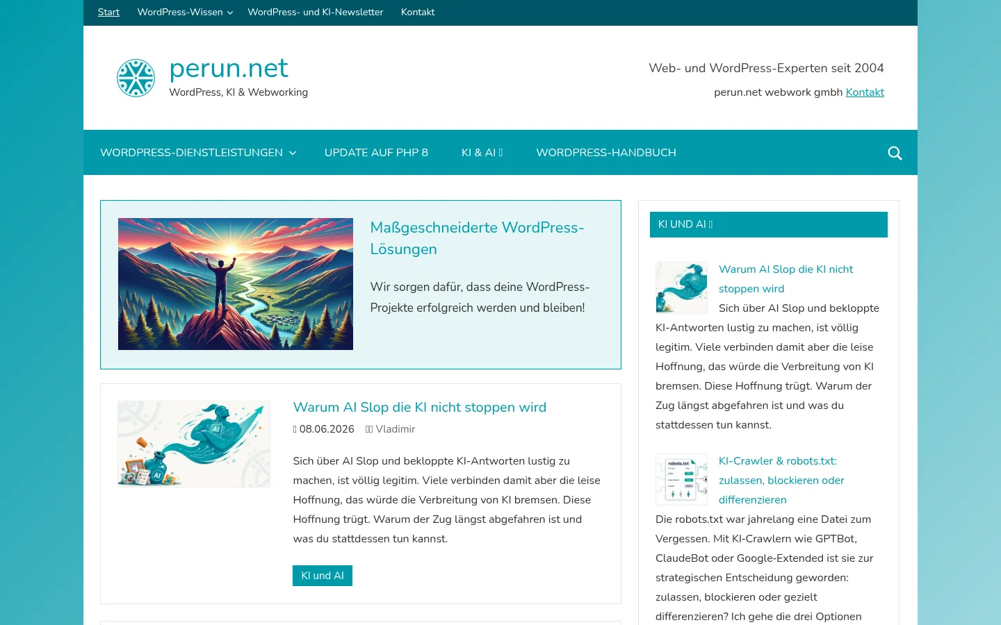 Screenshot https://perun.net/