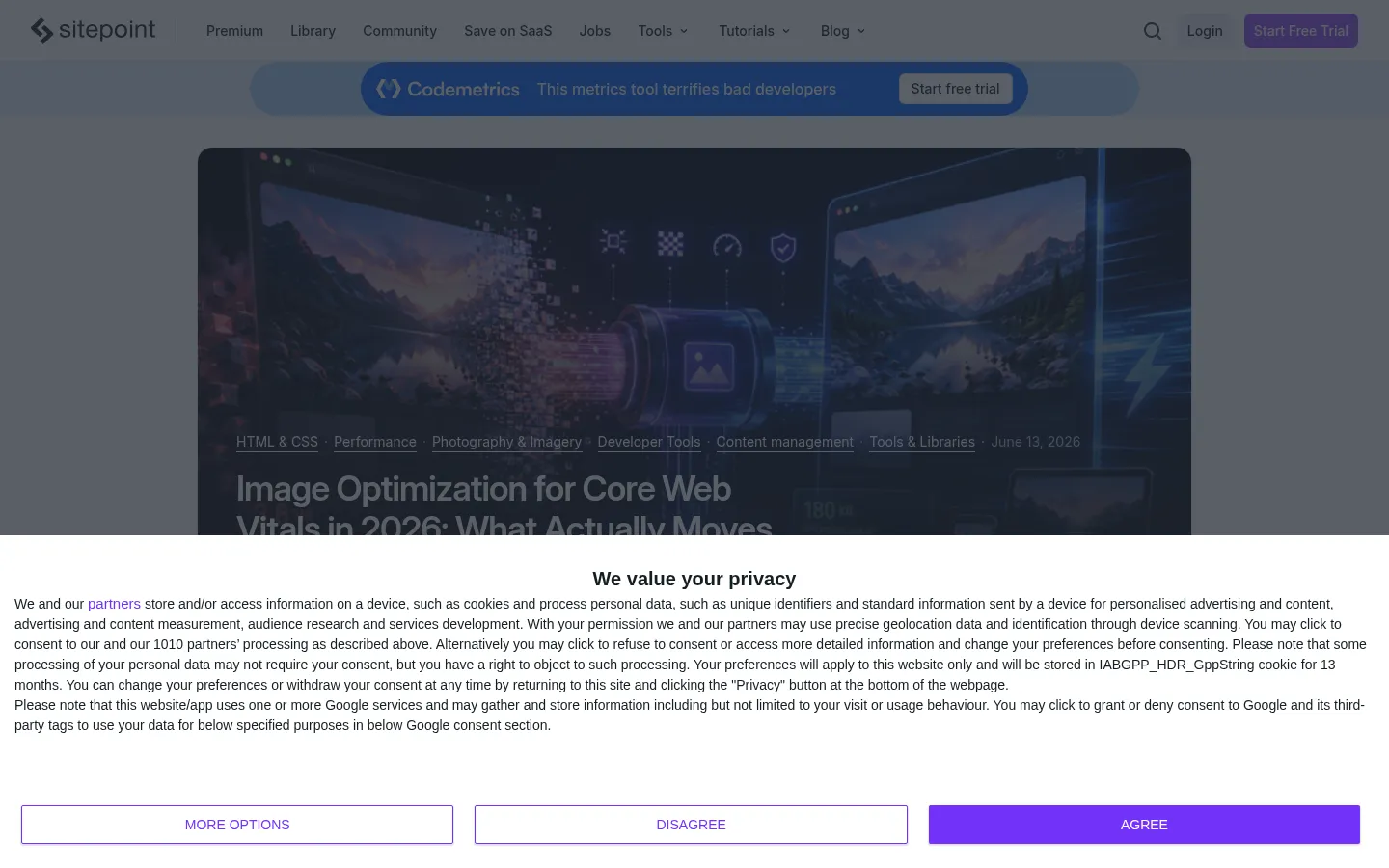 Screenshot https://www.sitepoint.com/