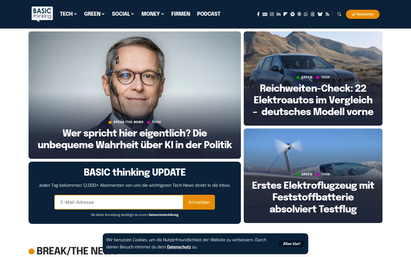 Screenshot https://mobilegeeks.de/