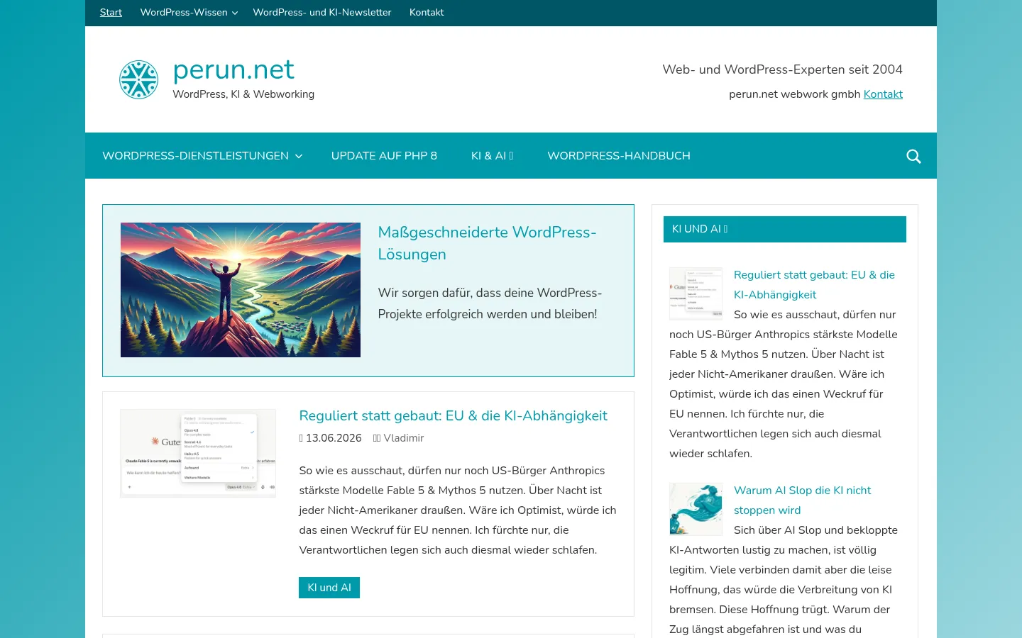 Screenshot https://perun.net/