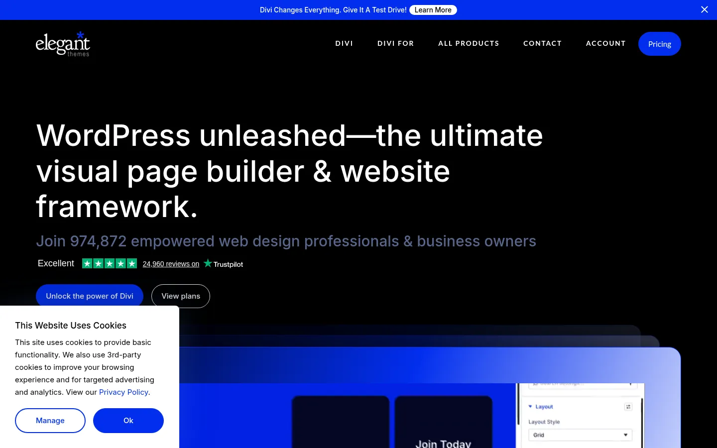 Screenshot https://elegantthemes.com/