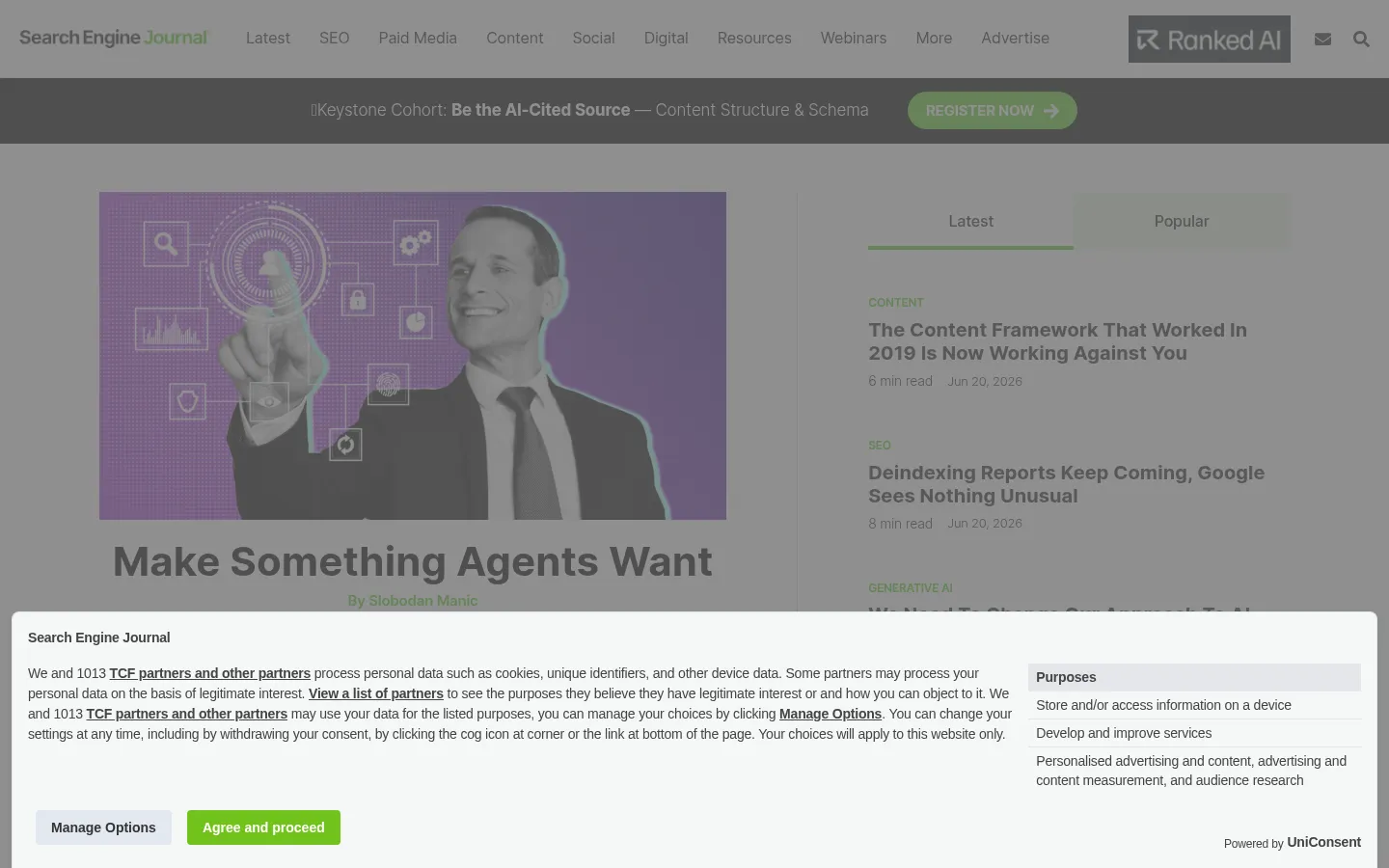 Screenshot https://www.searchenginejournal.com/