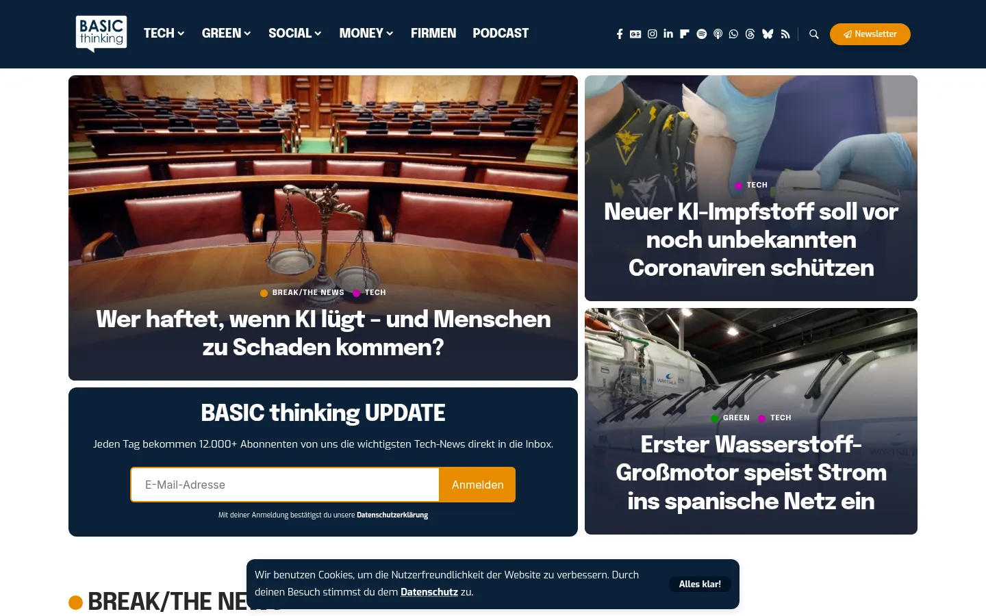 Screenshot https://basicthinking.de/