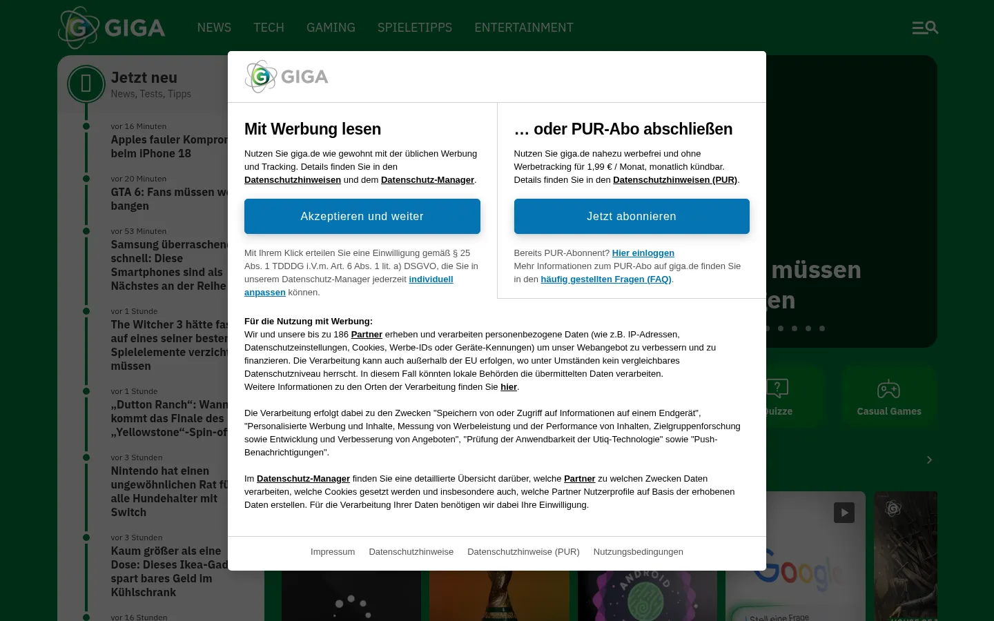 Screenshot https://giga.de/