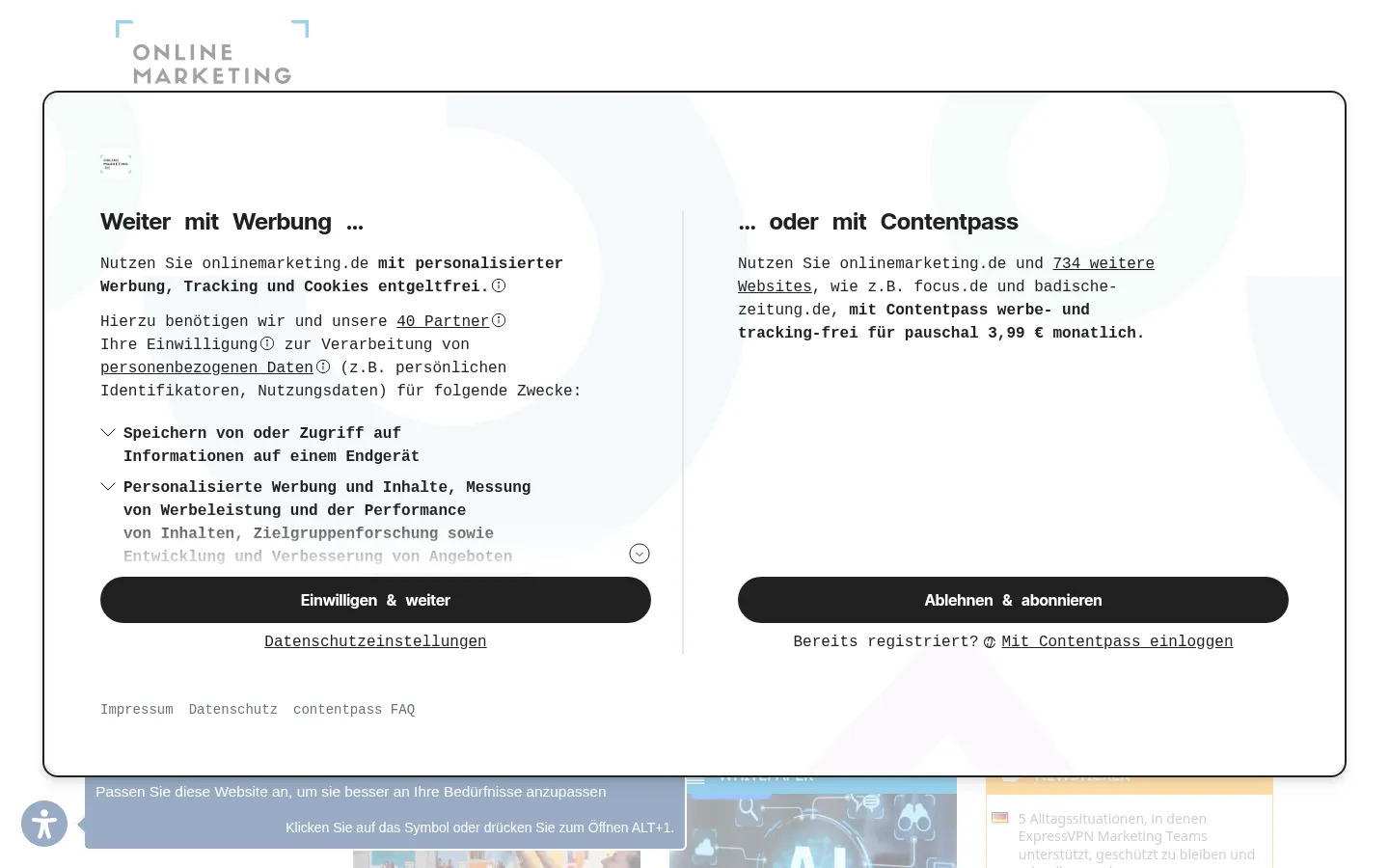 Screenshot https://onlinemarketing.de/