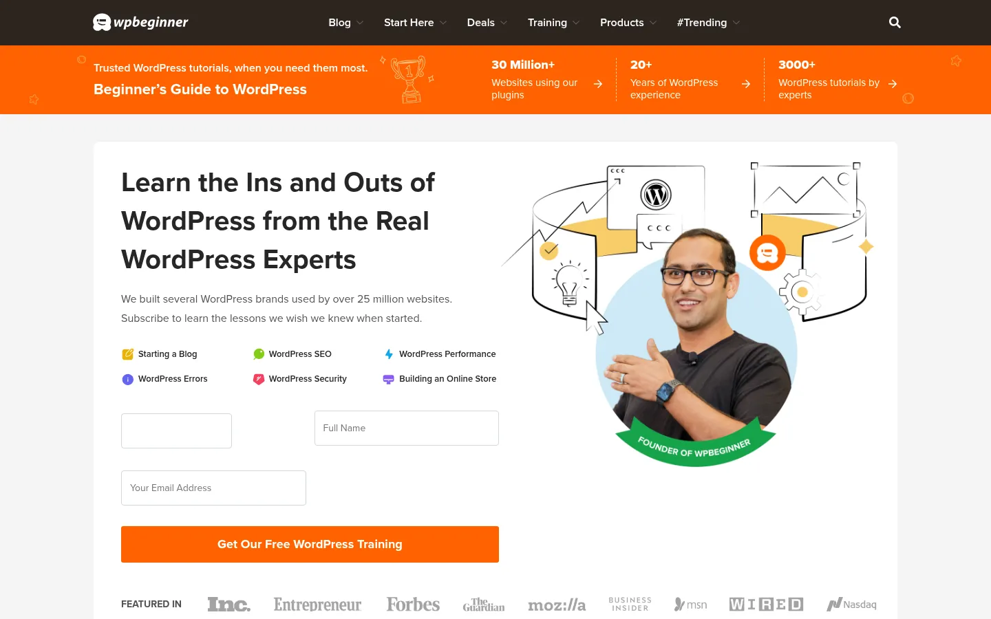 Screenshot https://wpbeginner.com/