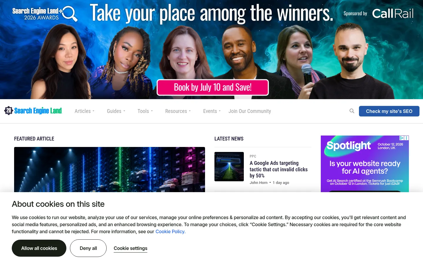 Screenshot https://searchengineland.com/